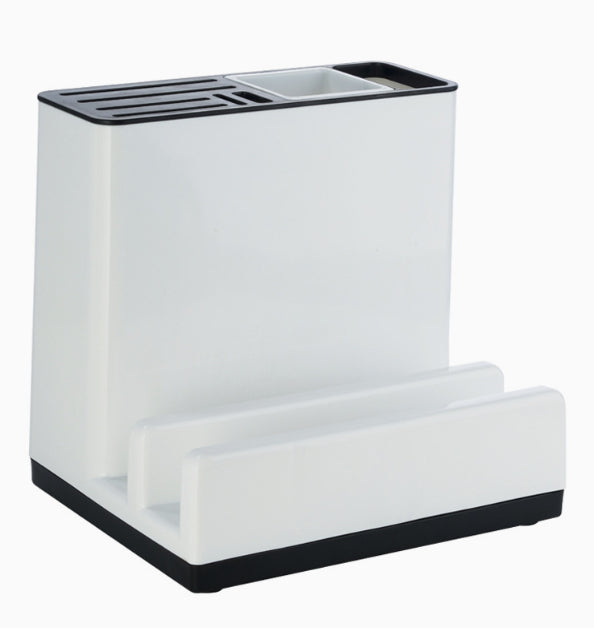 Organizador inteligente para fregadero – cocina limpia en segundos