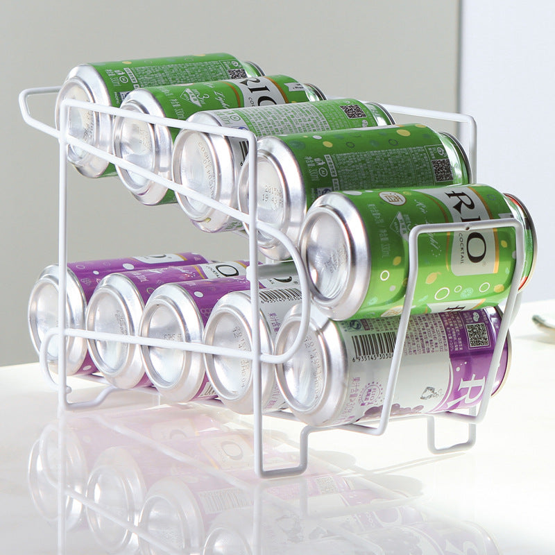 Organizador de Latas para Nevera – Ahorra Espacio y Orden Automático
