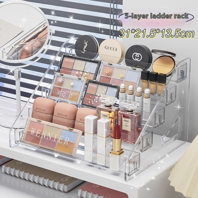 Organizador transparente para cosméticos – orden y elegancia para tu tocador