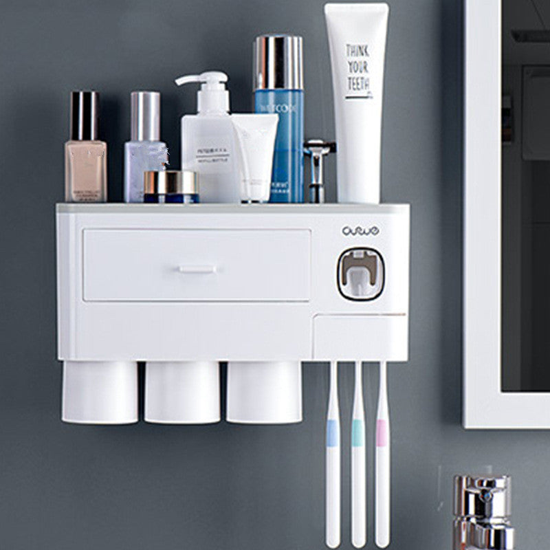 Soporte magnético para cepillos de dientes – organización sin taladros