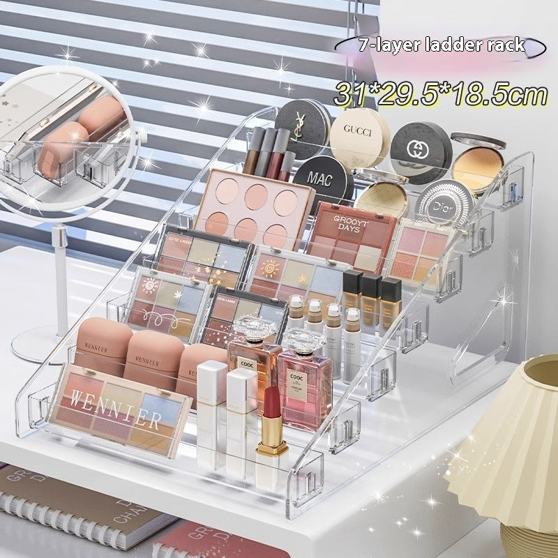 Organizador transparente para cosméticos – orden y elegancia para tu tocador