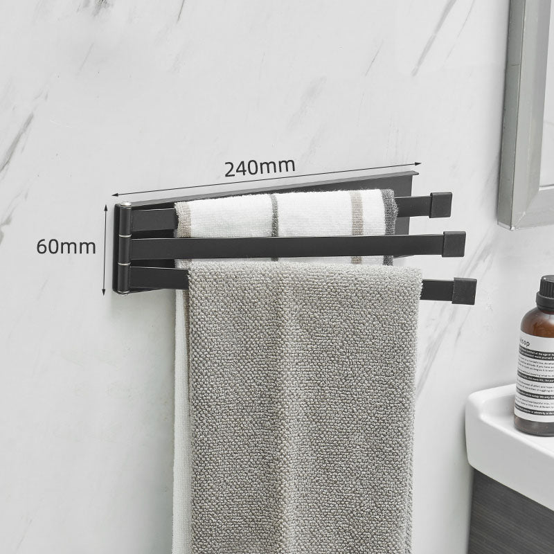 Toallero adhesivo para baño – diseño nórdico sin taladros