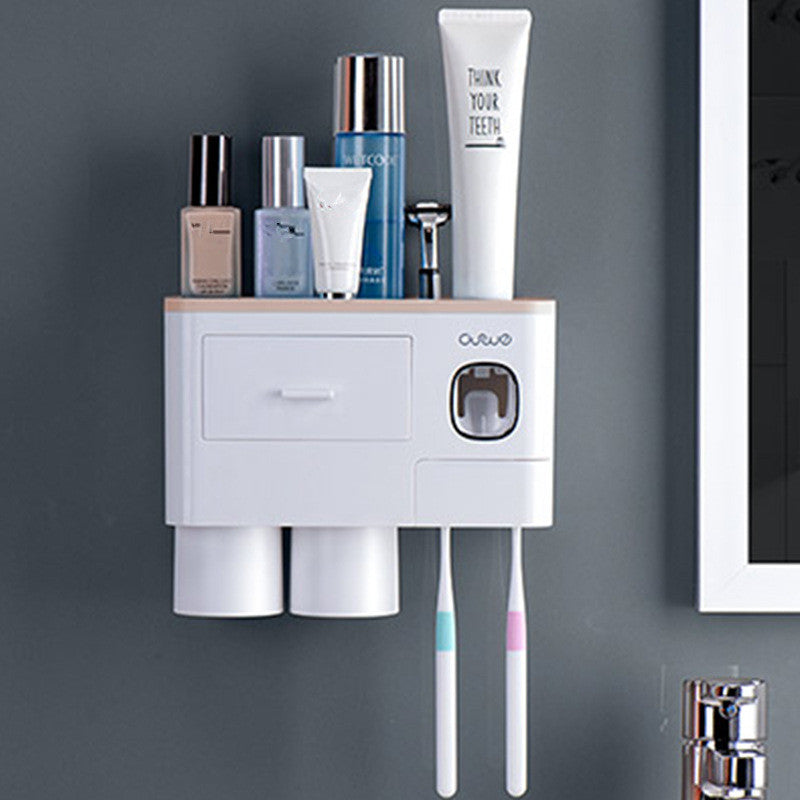 Soporte magnético para cepillos de dientes – organización sin taladros