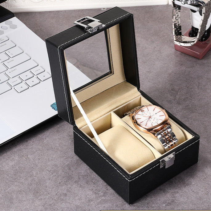 Caja organizadora de relojes – diseño elegante y minimalista