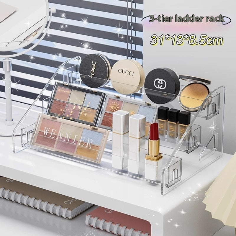 Organizador transparente para cosméticos – orden y elegancia para tu tocador