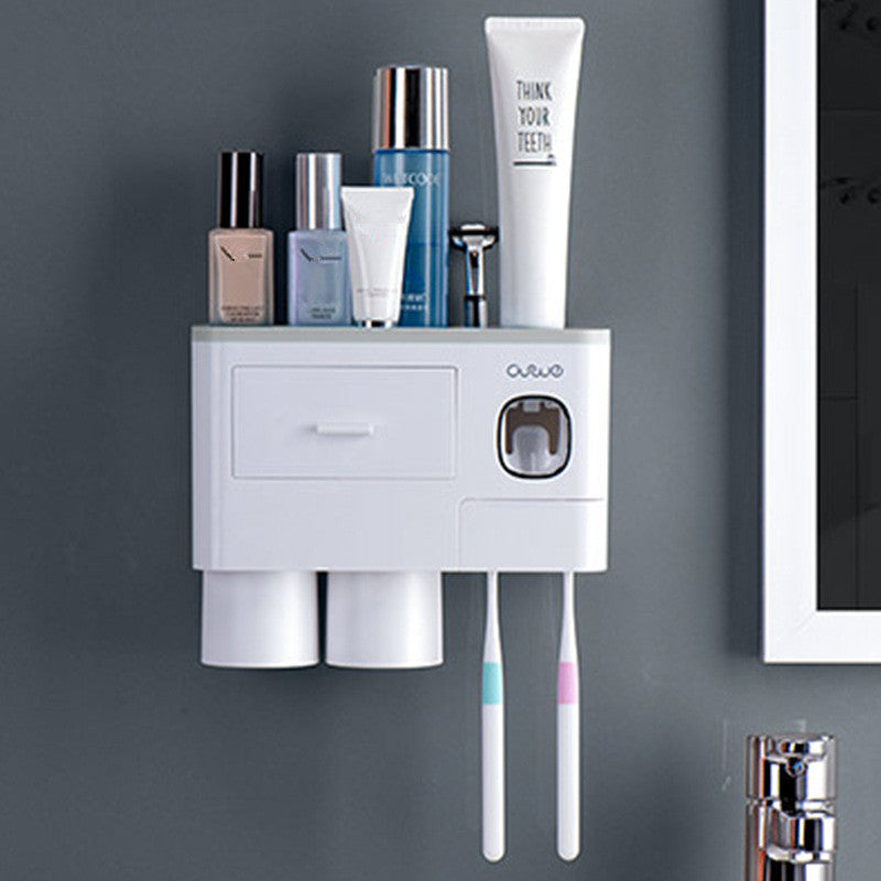 Soporte magnético para cepillos de dientes – organización sin taladros