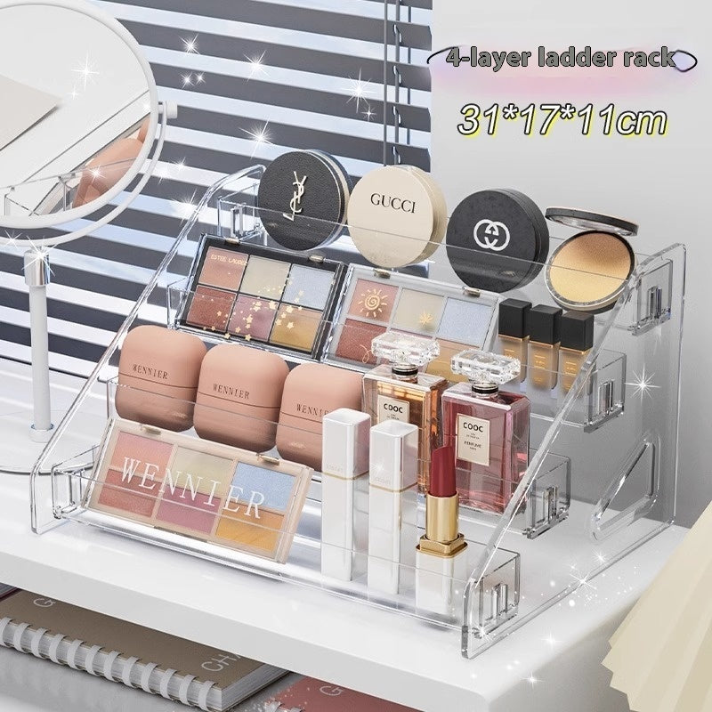 Organizador transparente para cosméticos – orden y elegancia para tu tocador